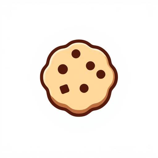 Icône d'un cookie stylisé