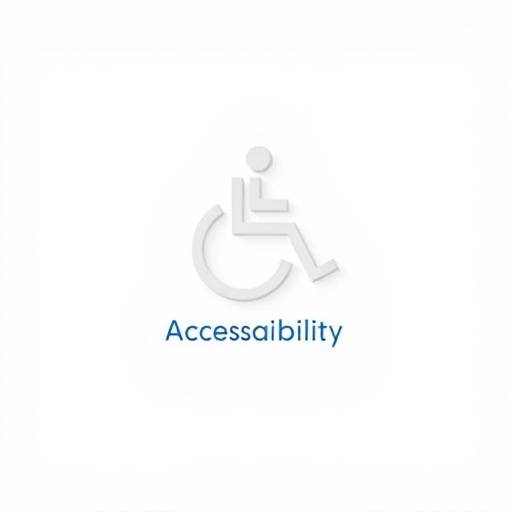 Logo d'accessibilité indiquant un engagement à rendre le site accessible à tous.